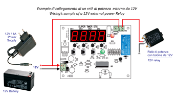 Wiring Super with an External Power Relay